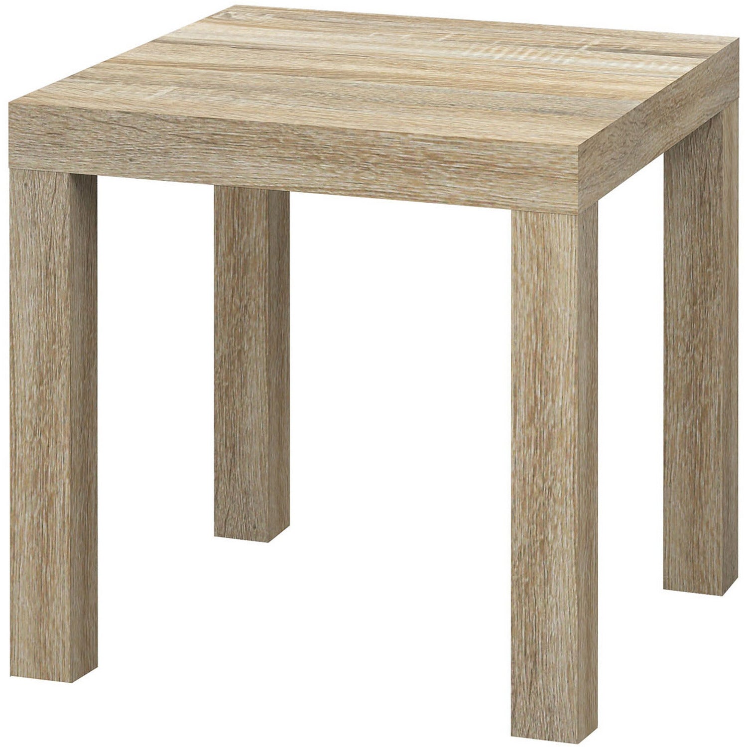 VESTIAMO CASA - Tavolino quadrato in legno naturale - h45x45x45 cm