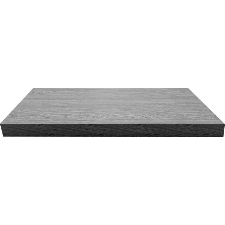 VESTIAMO CASA - Mensola da parete Rovere grigio - 60x23,5 cm x spessore 3,8 cm