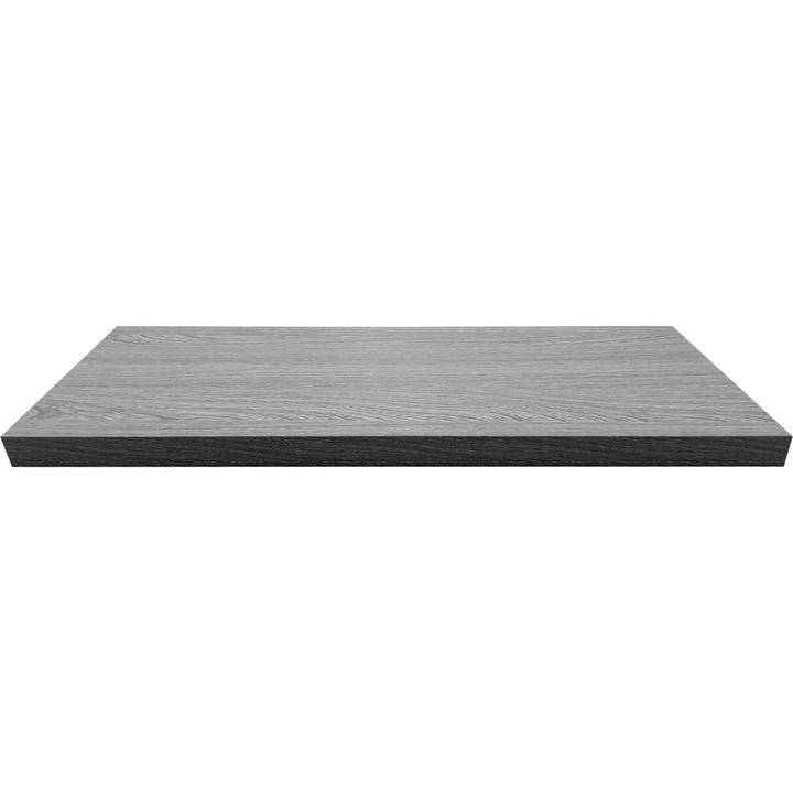 VESTIAMO CASA - Mensola da parete Rovere Grigio - 80x23,5 cm x spessore 3,8 cm