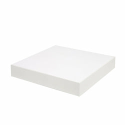 VESTIAMO CASA - Mensola quadrata bianca - 23,5x23cm
