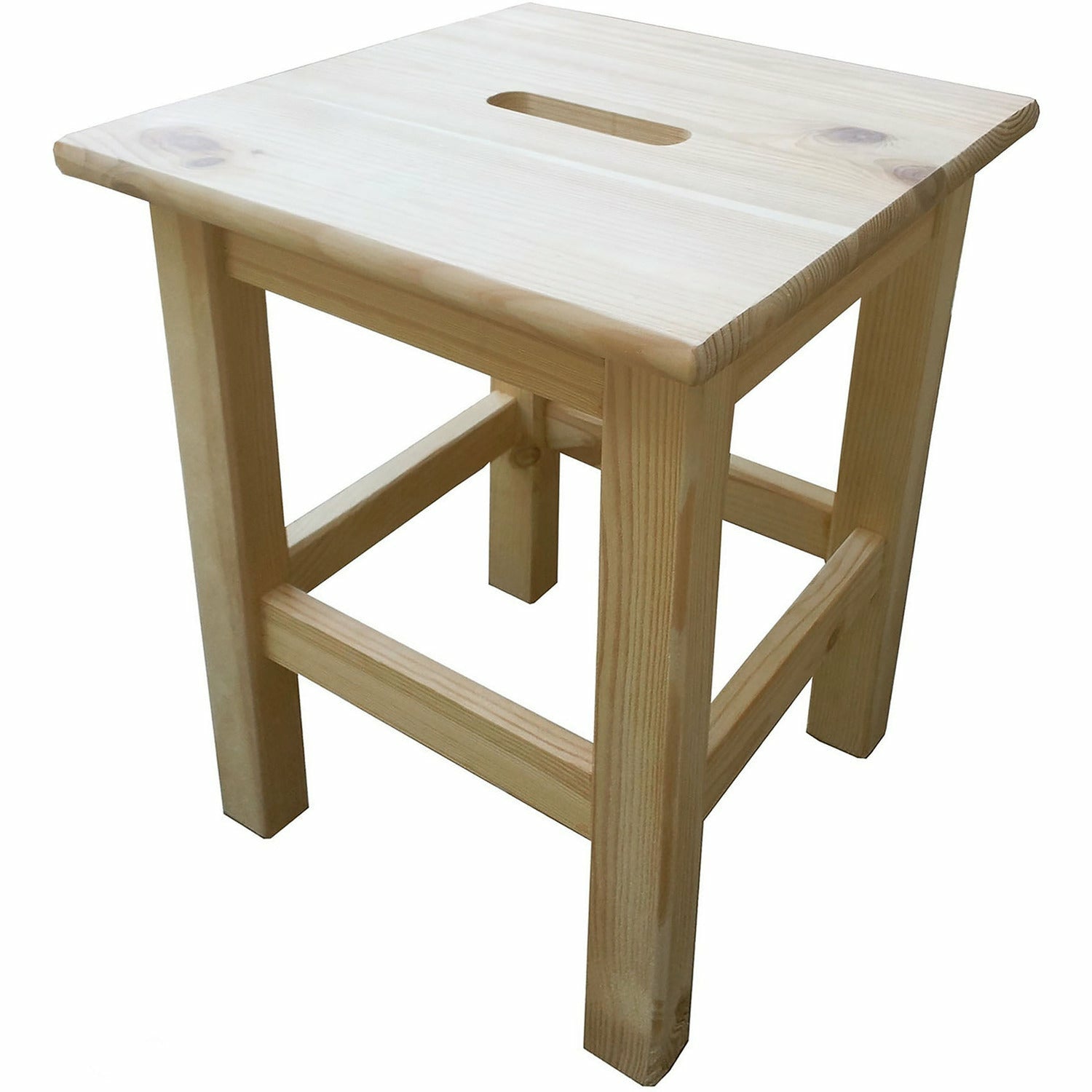 VESTIAMO CASA - Sgabello in legno - h44x30x30 cm