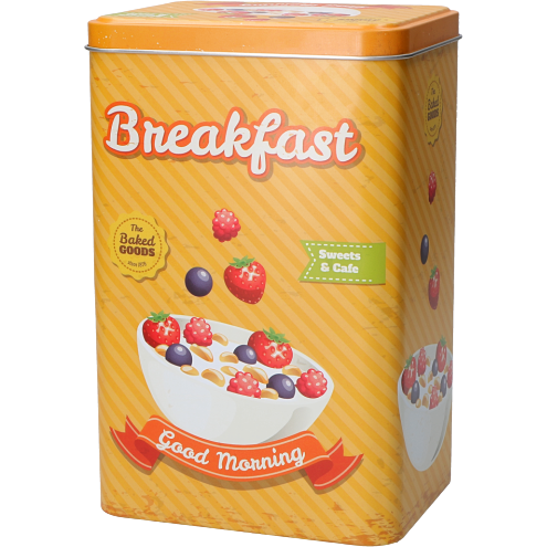 GUSTO CASA - Contenitore in Latta rettangolare