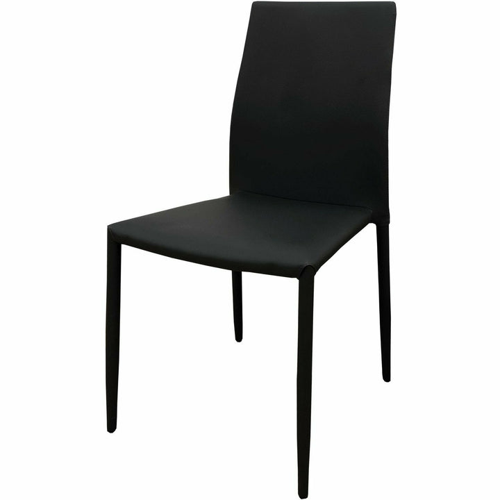 VESTIAMO CASA Sedia in PVC Nera - Main Image