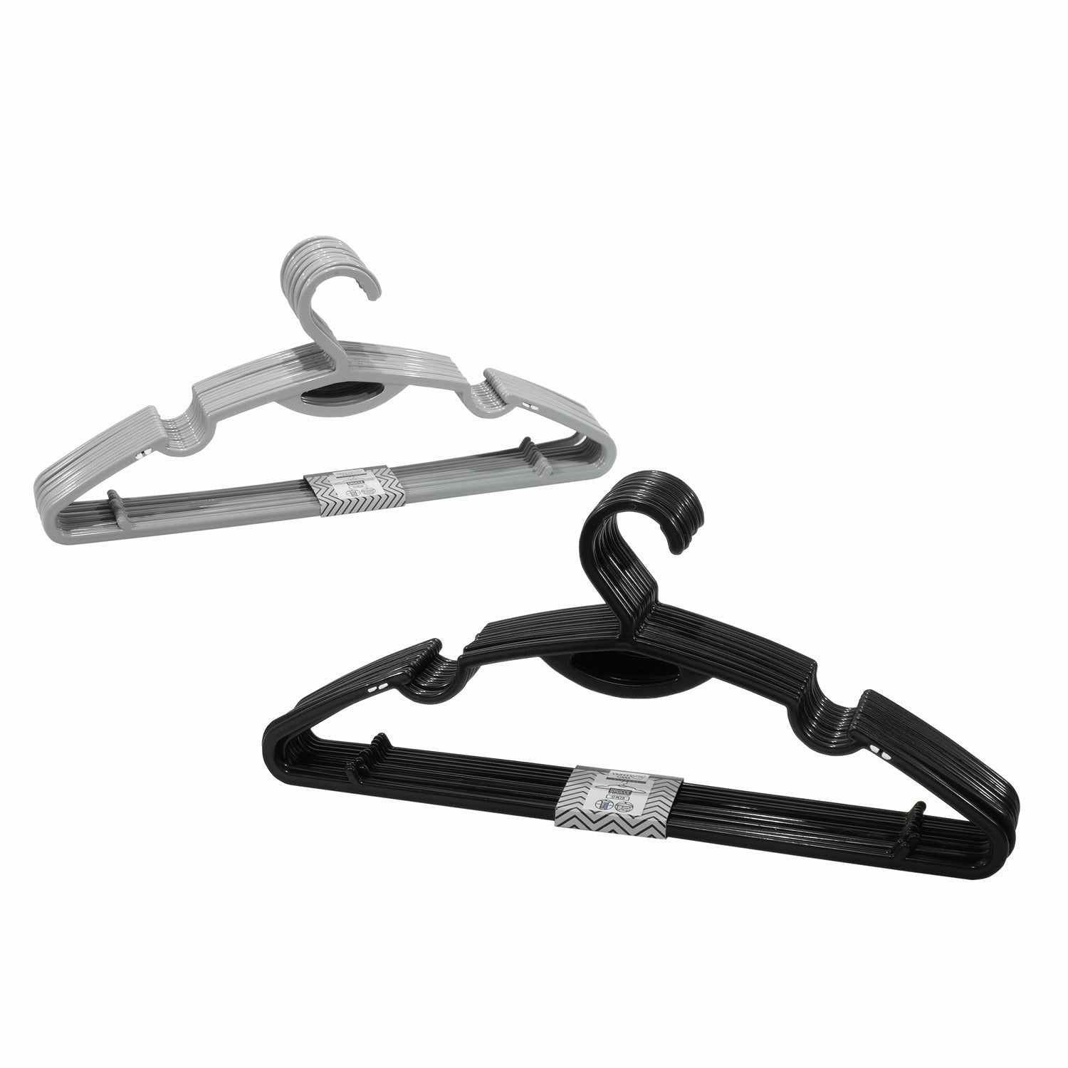 VESTIAMO CASA - Set 10 Grucce in polipropilene 40 cm