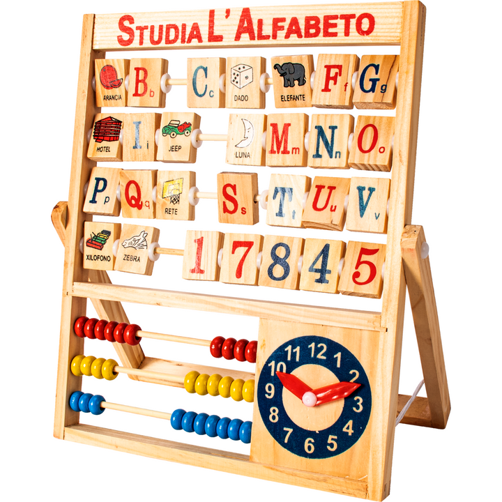 TU GIOCHI - Abaco in legno - Studia giocando