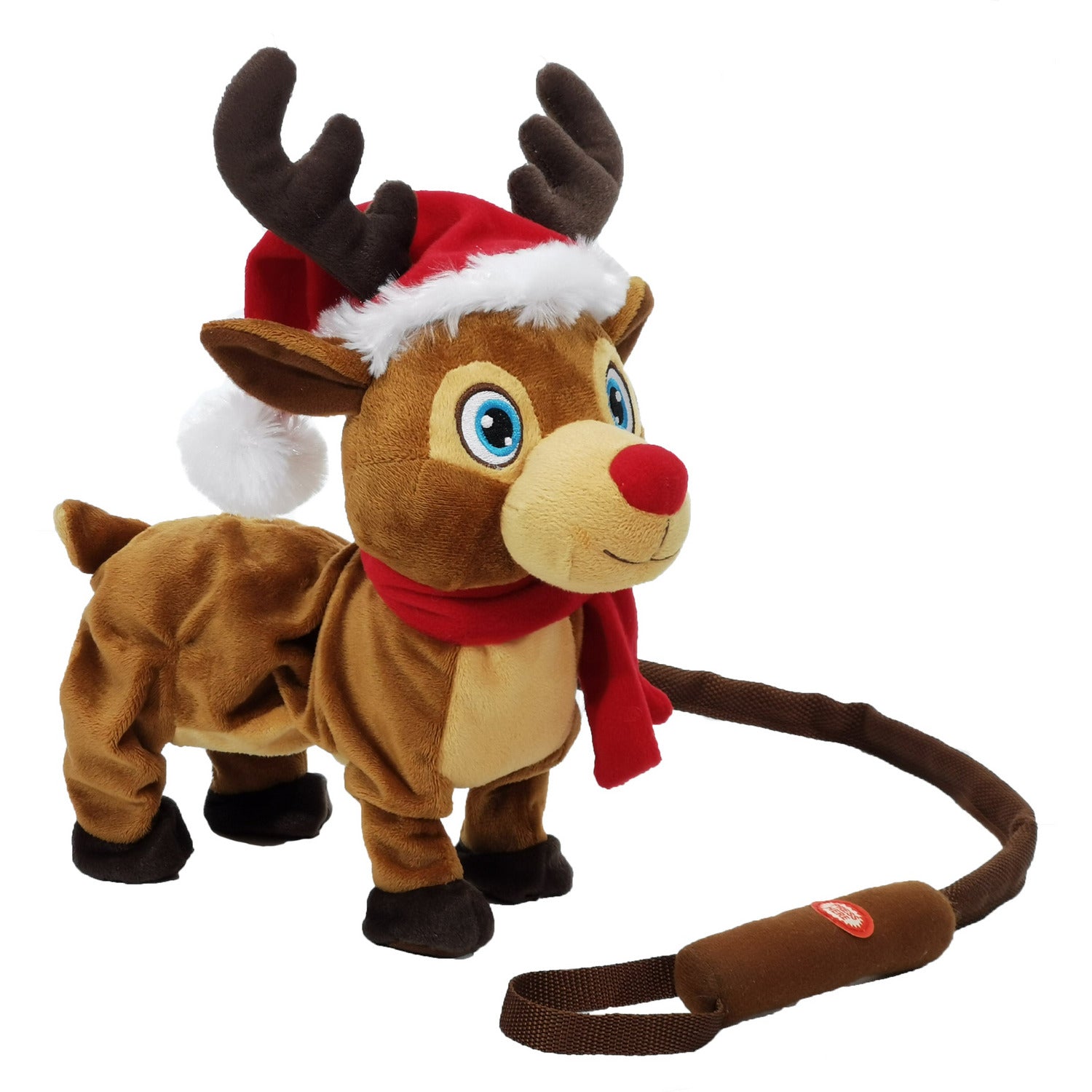 VESTIAMO CASA GRAN NATALE - Renna Natalizia Filoguidata con Musica h30 cm