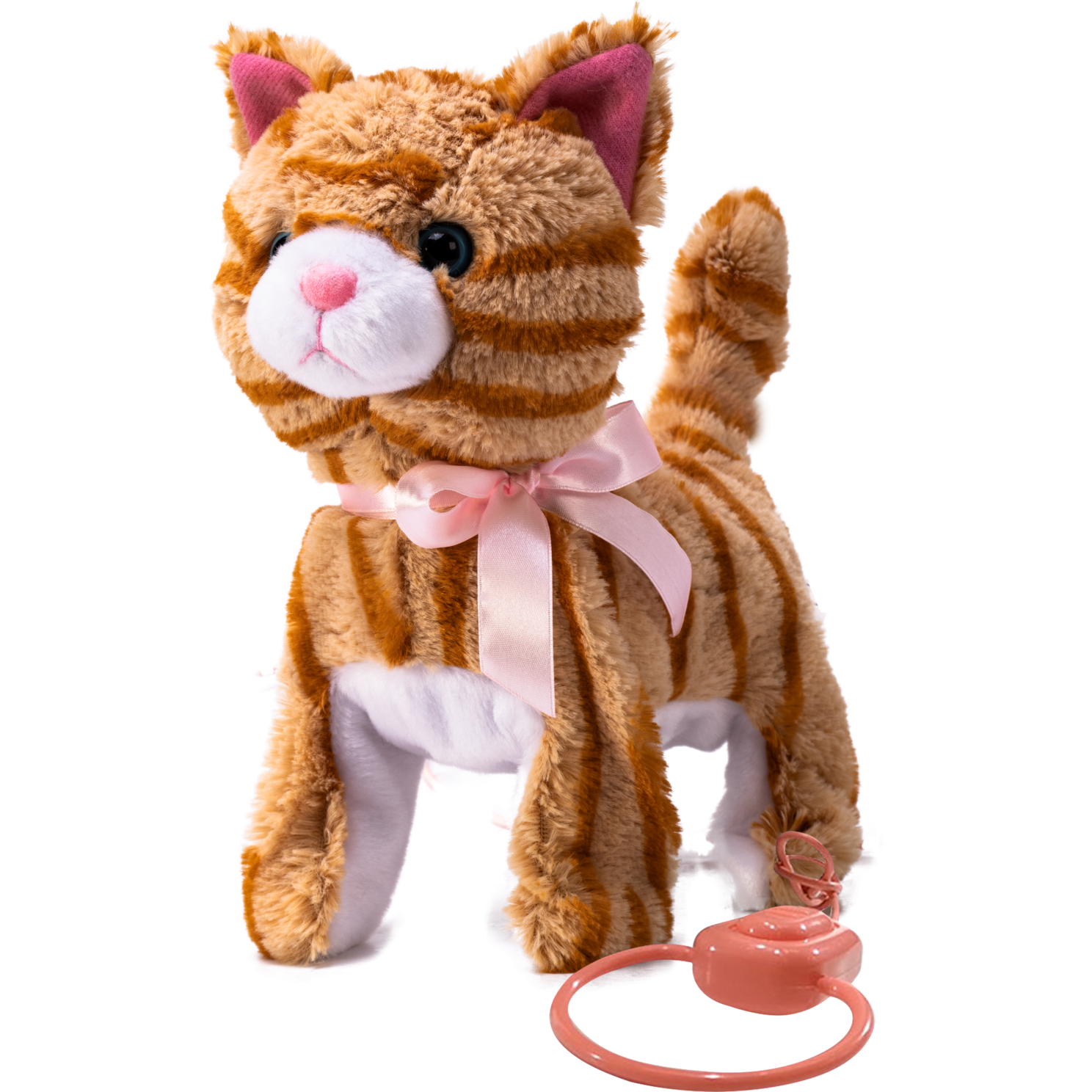 TU GIOCHI - Gatto Filoguidato Milù - Peluche Interattivo con Suoni e Movimento