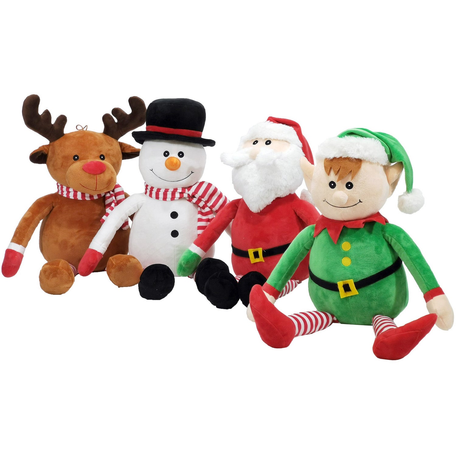 VESTIAMO CASA GRAN NATALE - Peluche Personaggio Natalizio h66 cm - Decorazione natalizia