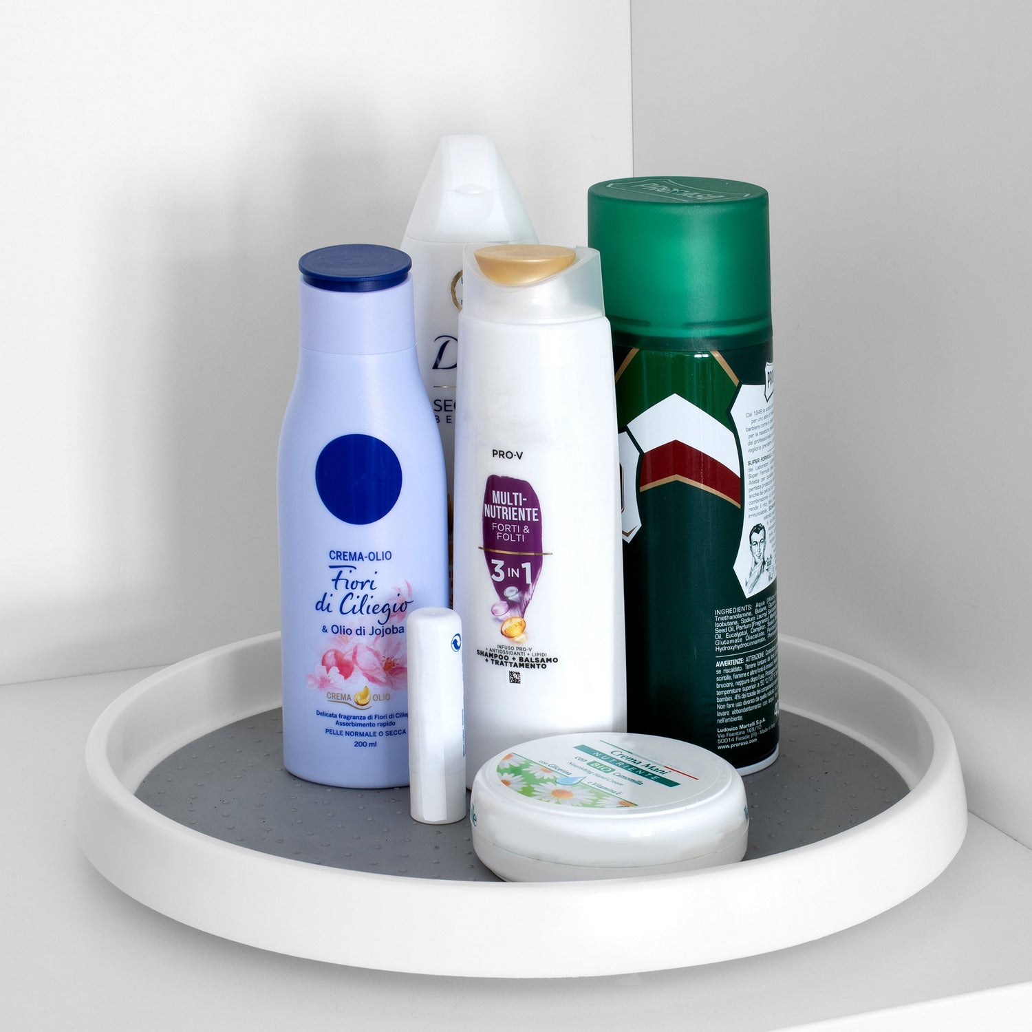 VESTIAMO CASA - Organizer girevole in polipropilene - diametro 30,5 cm