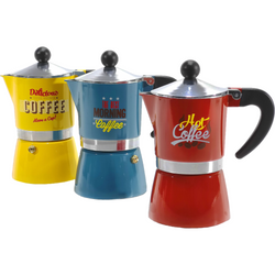 HappyCasa Caffettiera Cubana coffee percolator 2 Tazze (2 cup) USED F3