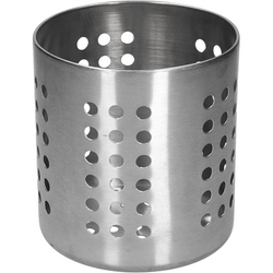 GUSTO CASA - Cestello forato scolaposate in acciaio inox - diametro 12 cm