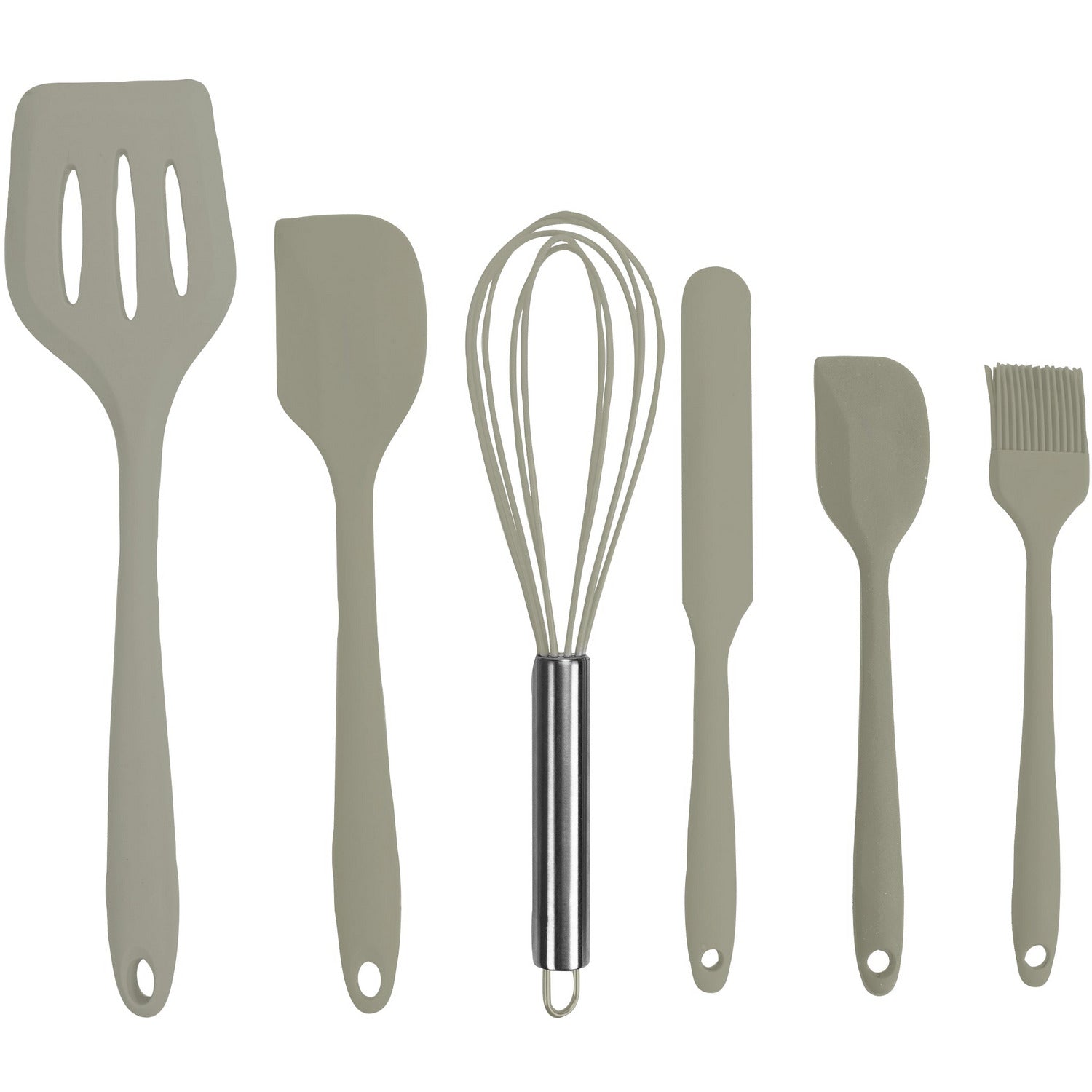 GUSTO CASA - Utensili in silicone - set 6 pezzi