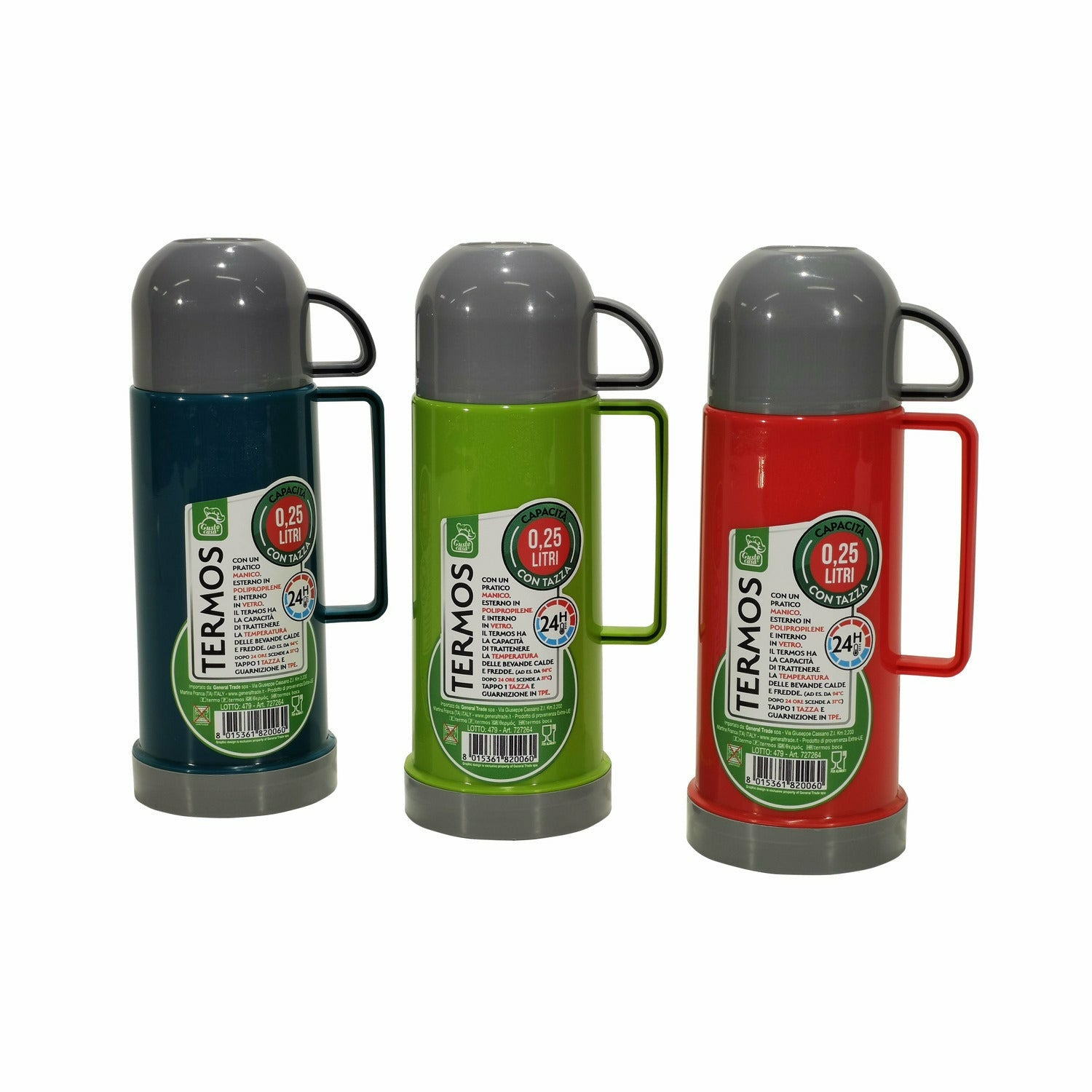 GUSTO CASA - Termos 250 ml con tazza