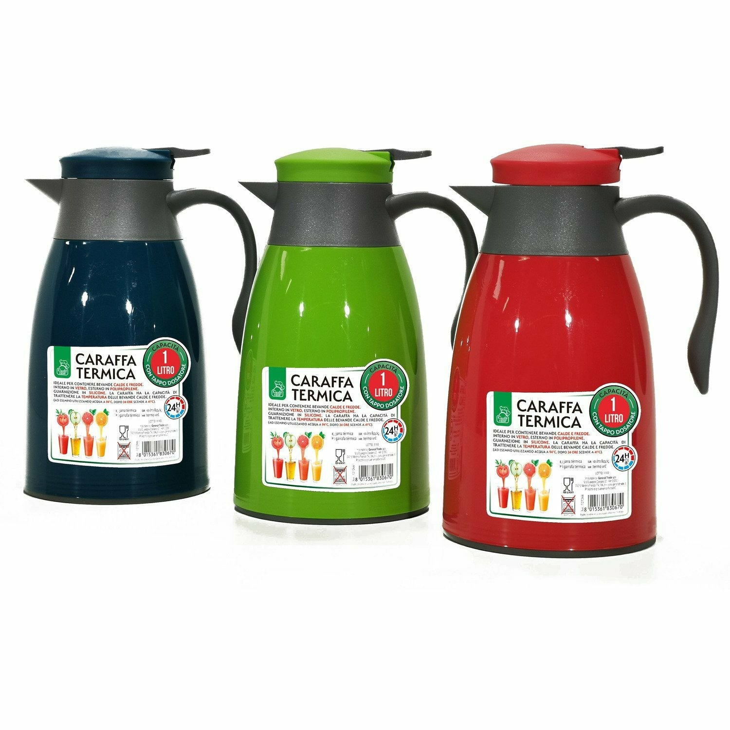 GUSTO CASA - Caraffa Termica 1 litro