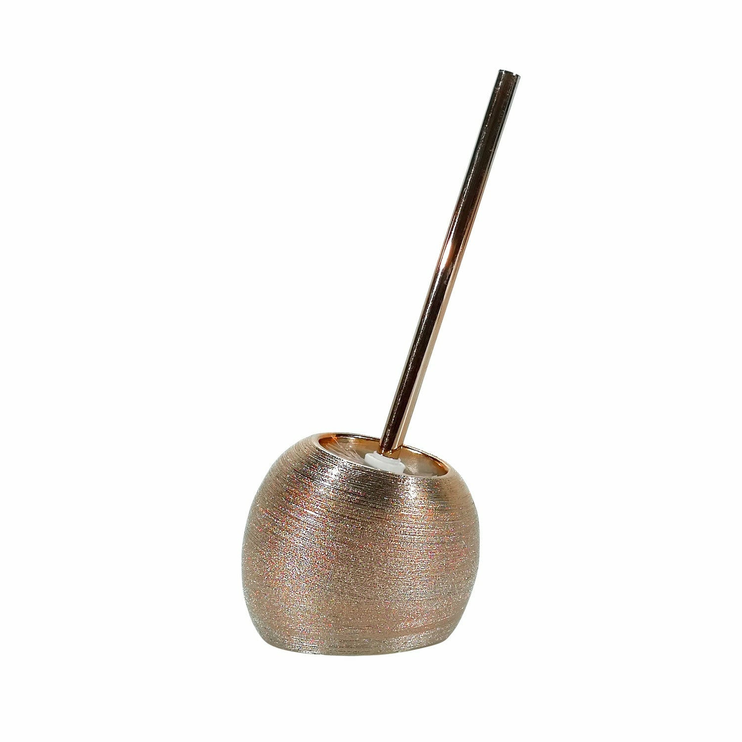 VESTIAMO CASA - Portascopino champagne con scopino - h33 cm