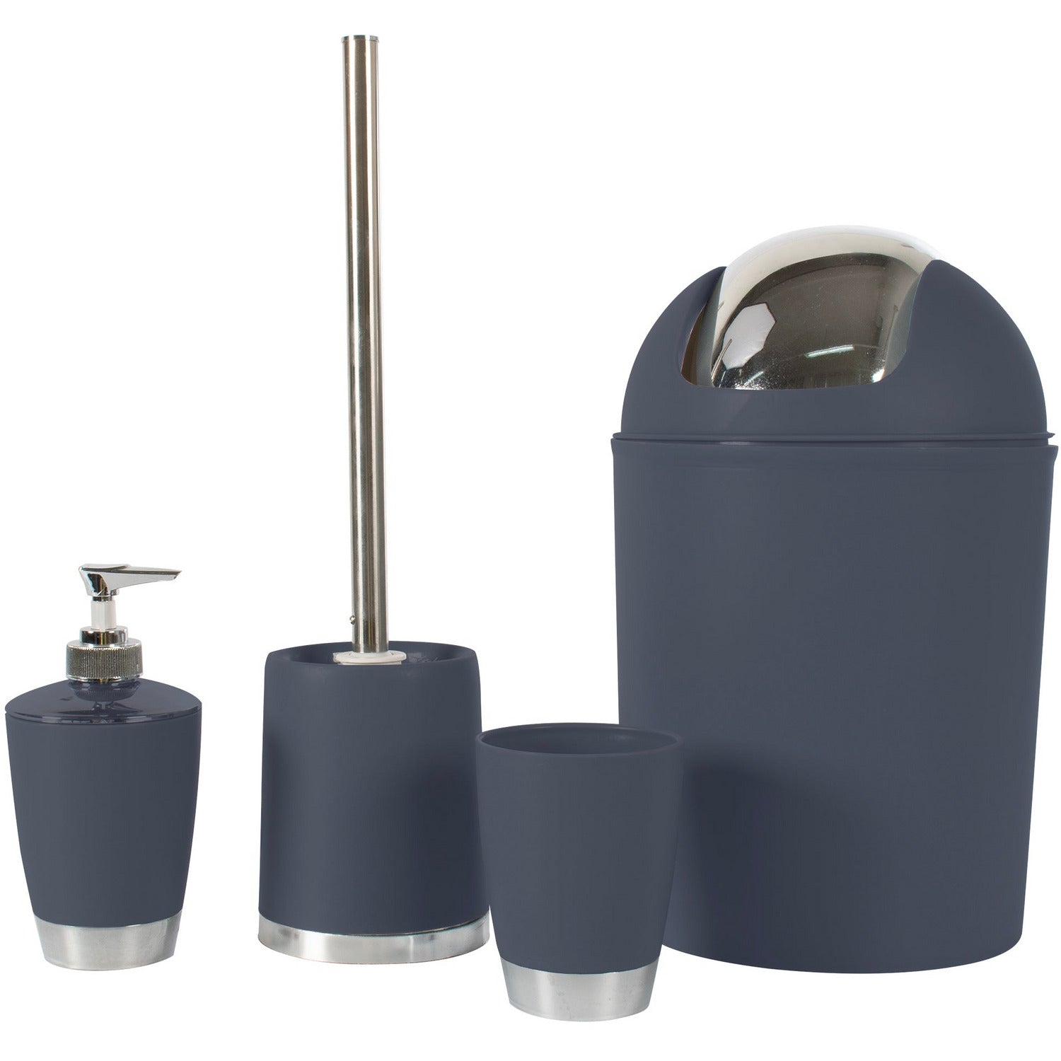 VESTIAMO CASA - Set Bagno in polipropilene - set 4 pezzi