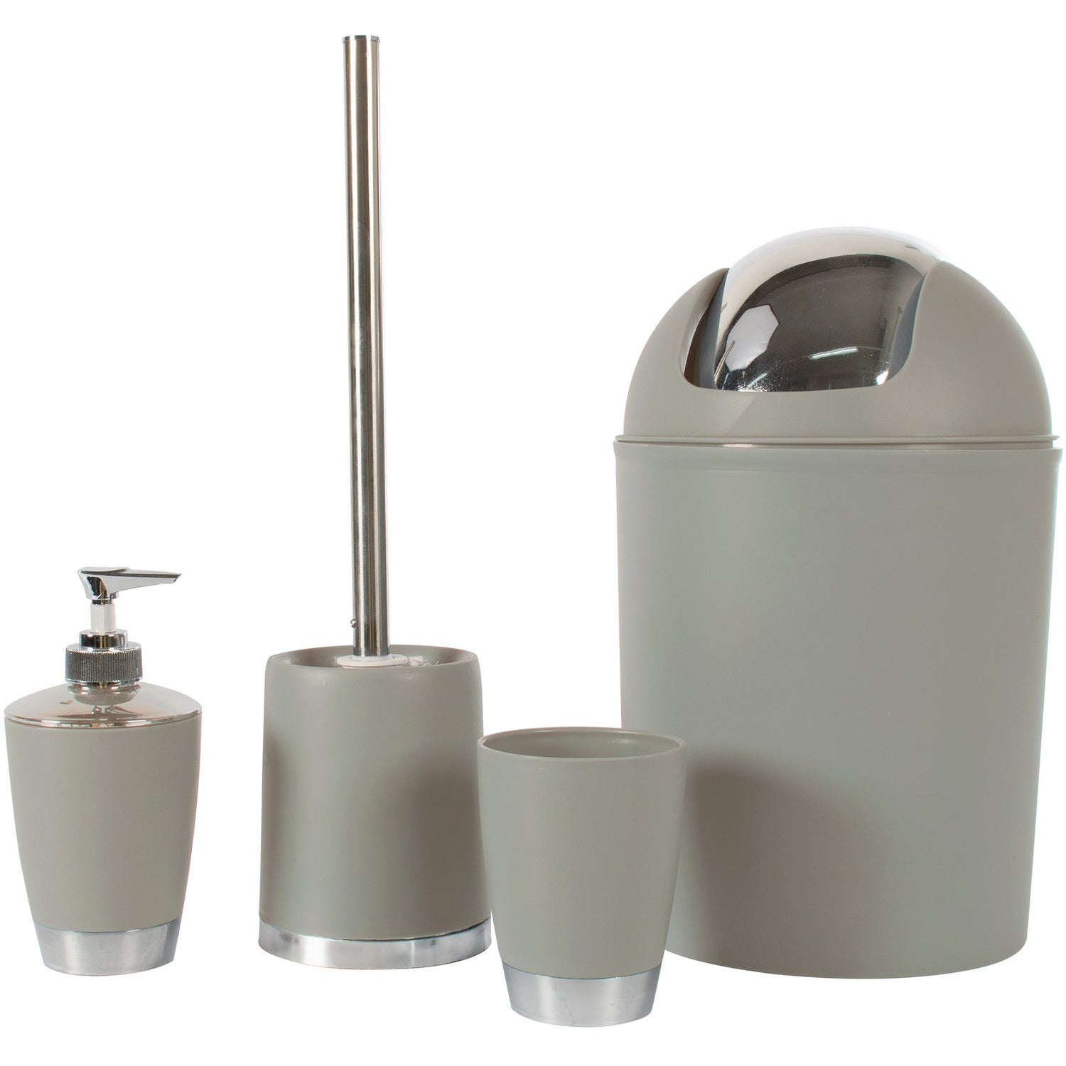 VESTIAMO CASA - Set Bagno in polipropilene - set 4 pezzi