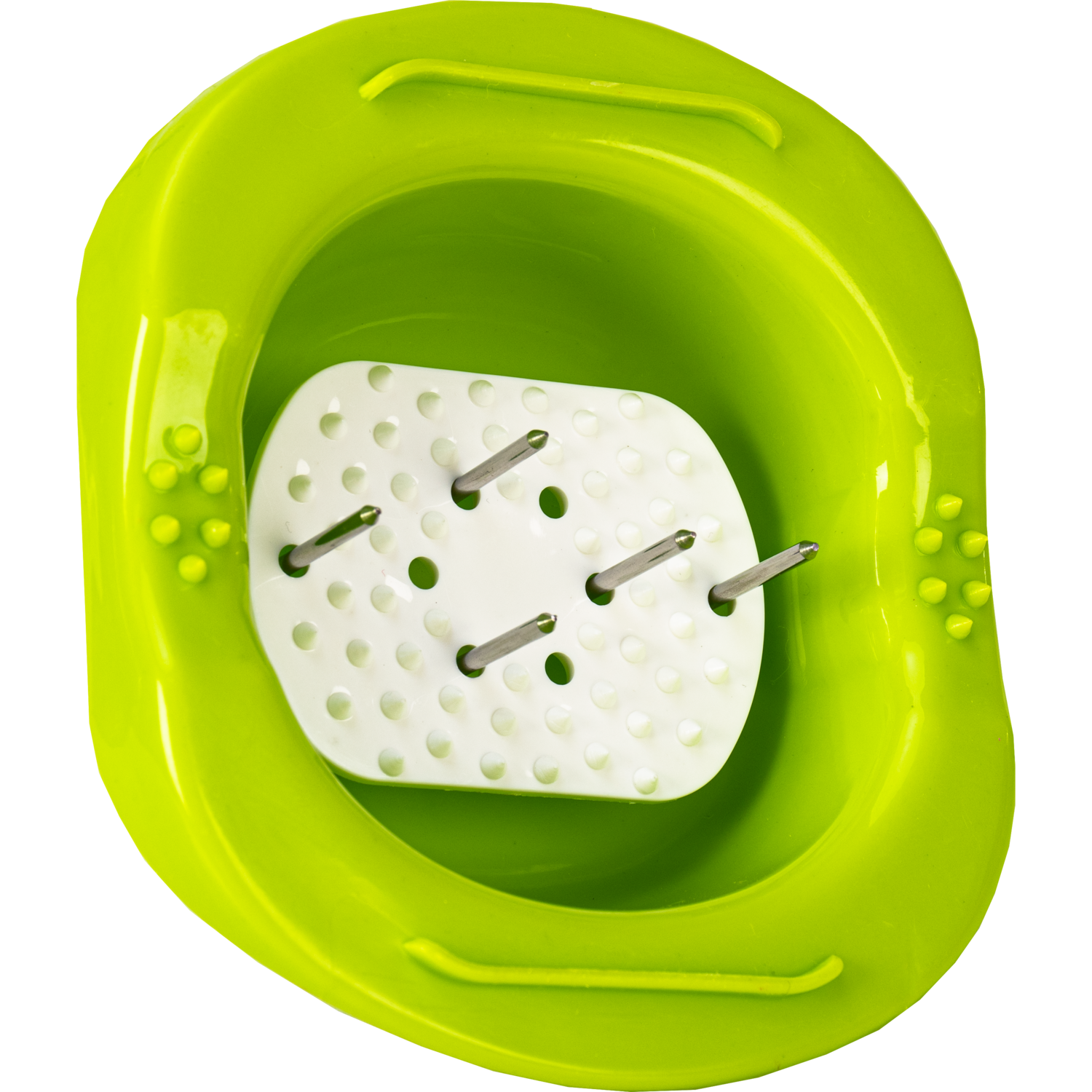 GUSTO CASA - Mandolina Regolabile 3 in 1 Verde