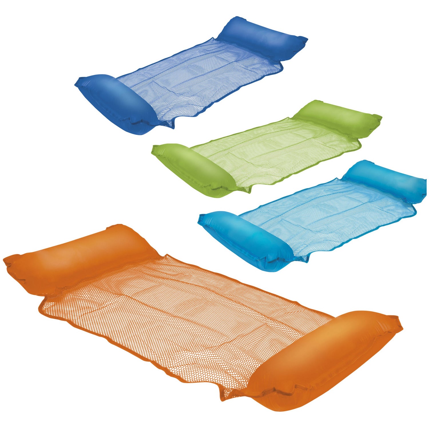 VESTIAMO CASA MARE - Materassino amaca gonfiabile galleggiante 1 posto - 112x70 cm