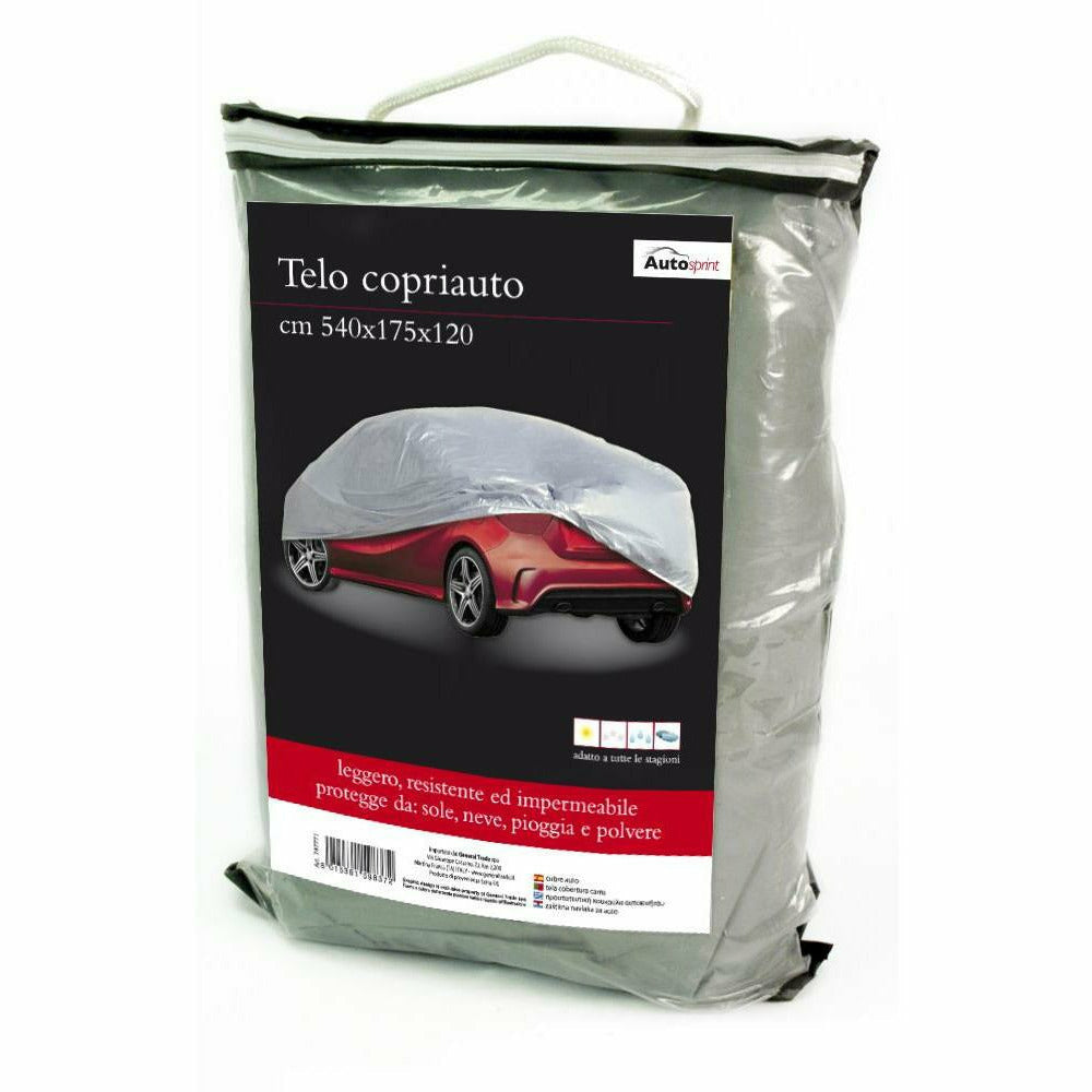 AUTO SPRINT - Telo Copriauto Impermeabile h120x540x175 cm