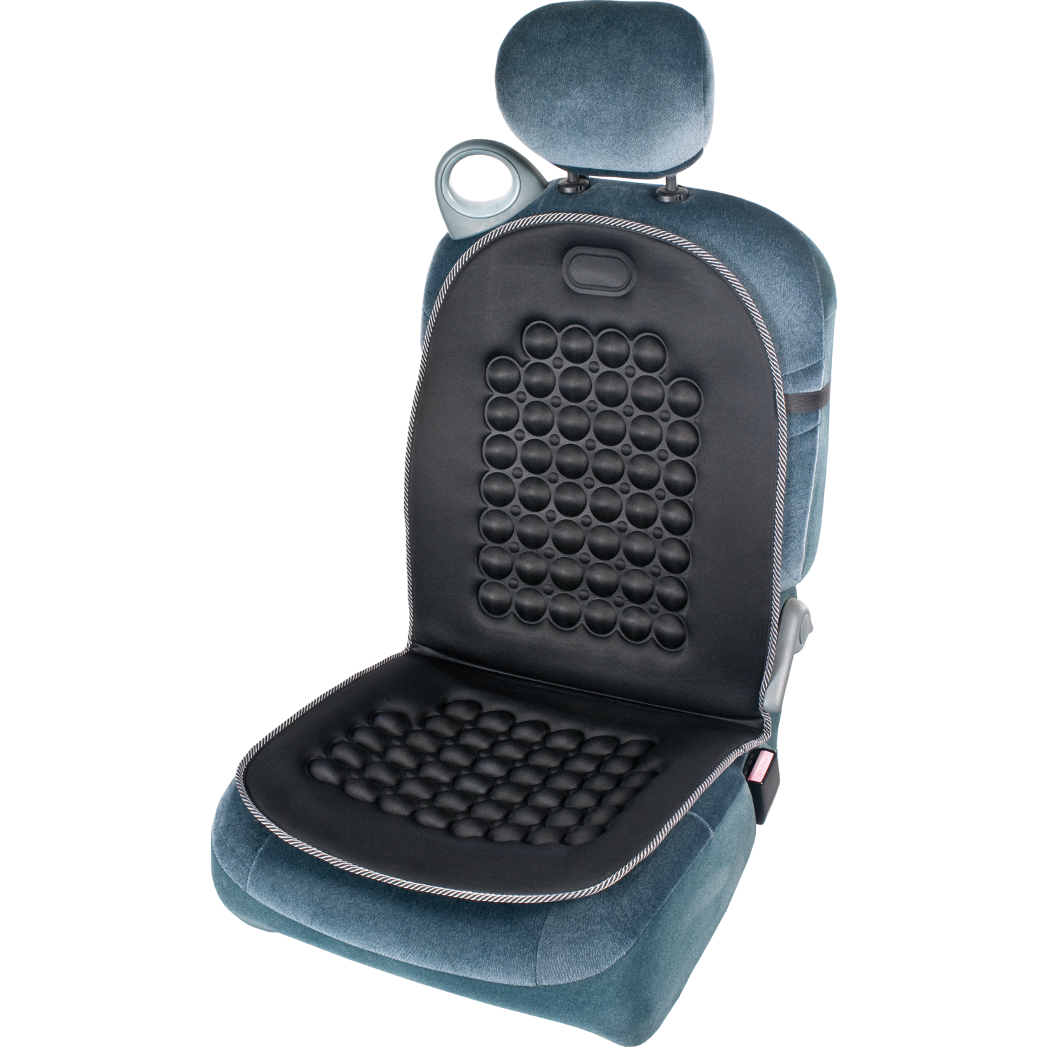 AUTO SPRINT - Coprisedile Auto Universale Nero con Effetto Massaggiante
