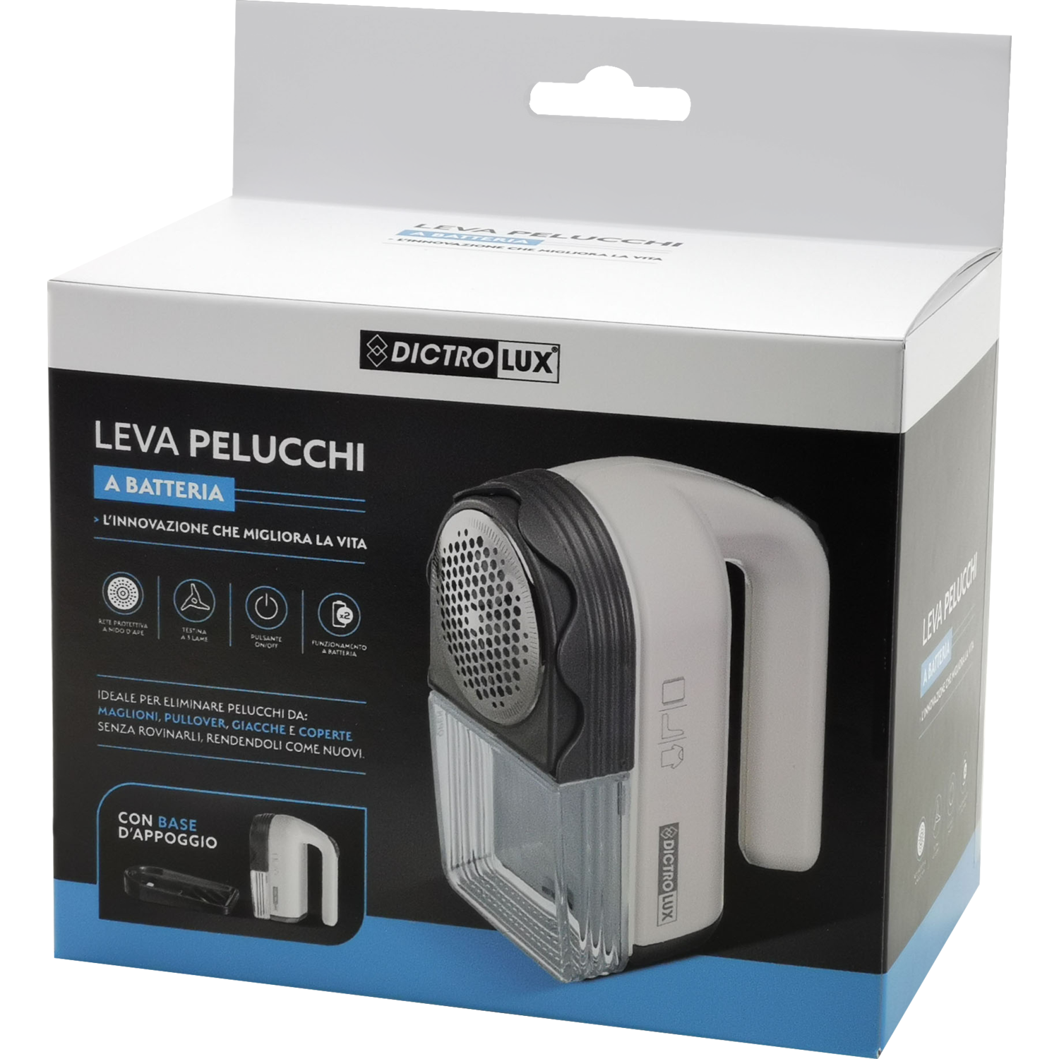 DICTROLUX - Leva Pelucchi a batteria