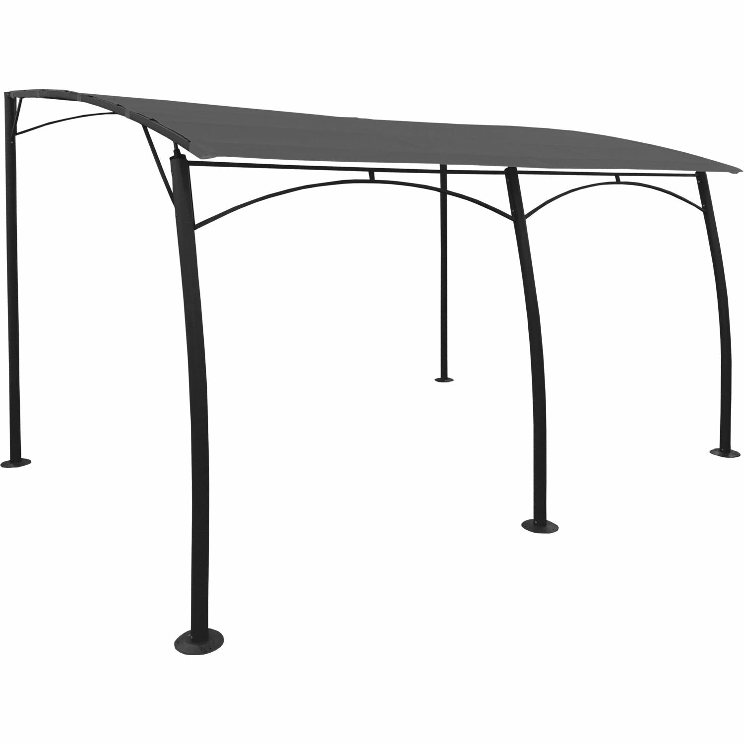 VESTIAMO CASA GIARDINO - Gazebo Pergola Grigio 3x4 metri