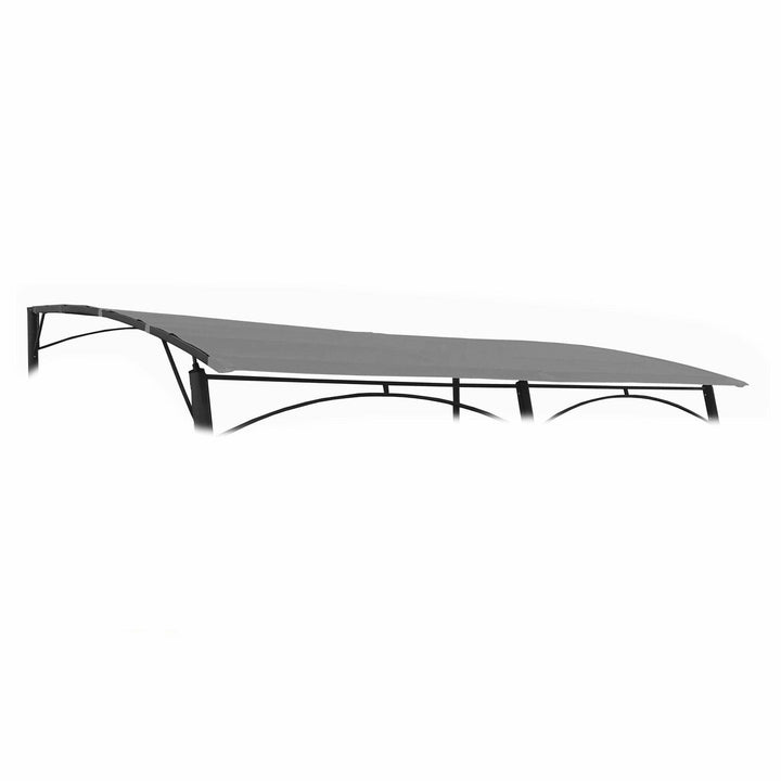 VESTIAMO CASA GIARDINO - Telo di ricambio grigio per gazebo - 3x4 metri