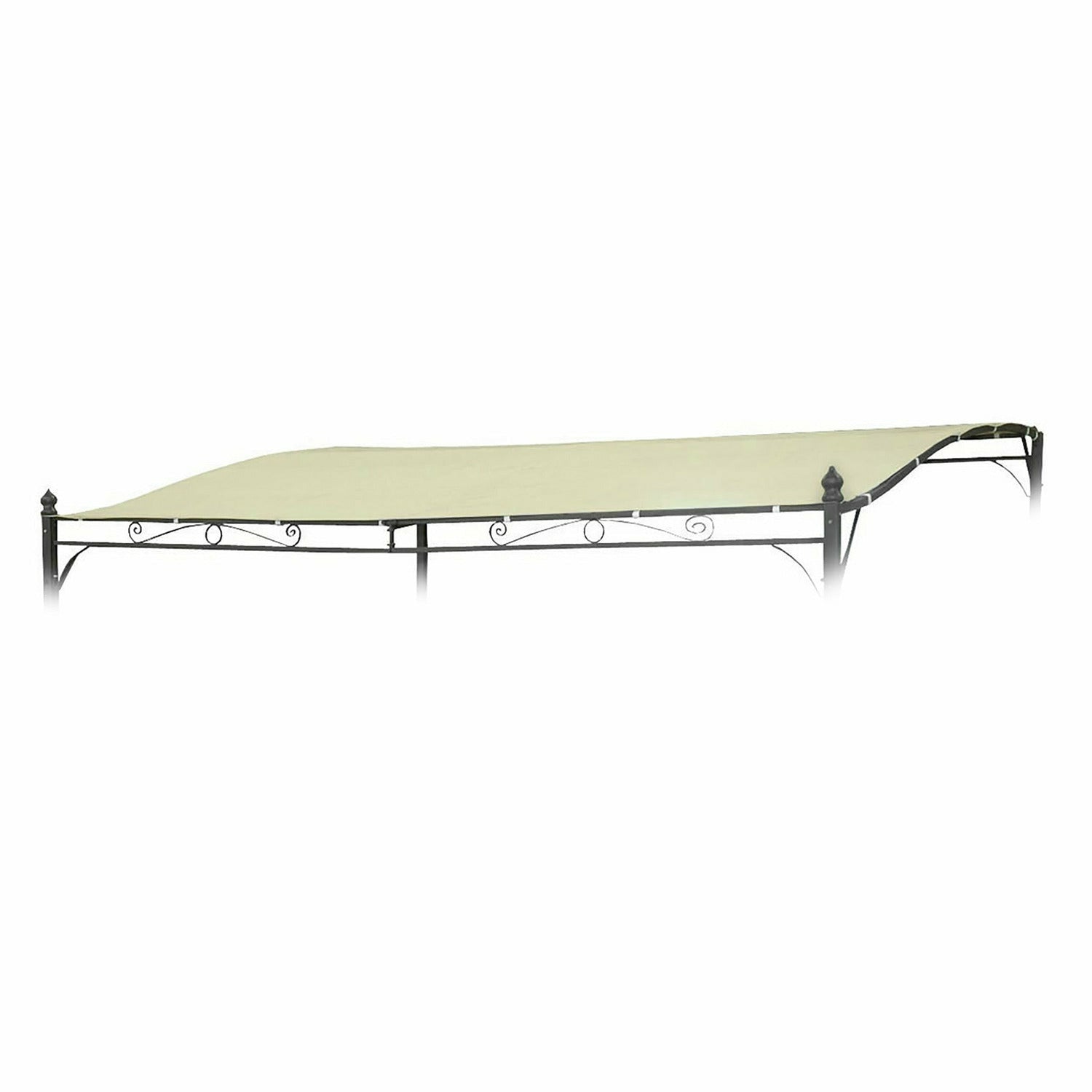 VESTIAMO CASA GIARDINO - Telo di ricambio ecrù per gazebo - 2,5x3 metri