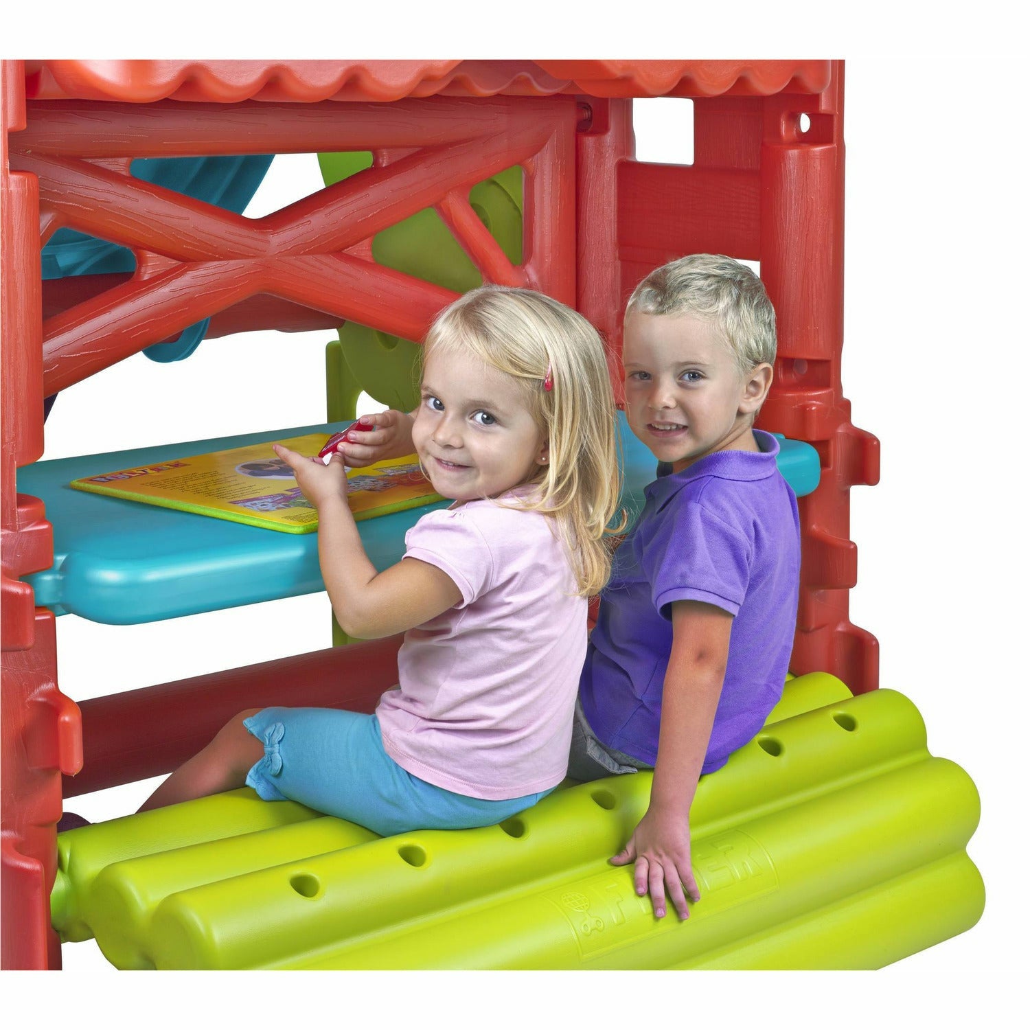 FEBER - Casetta del bosco con scivolo