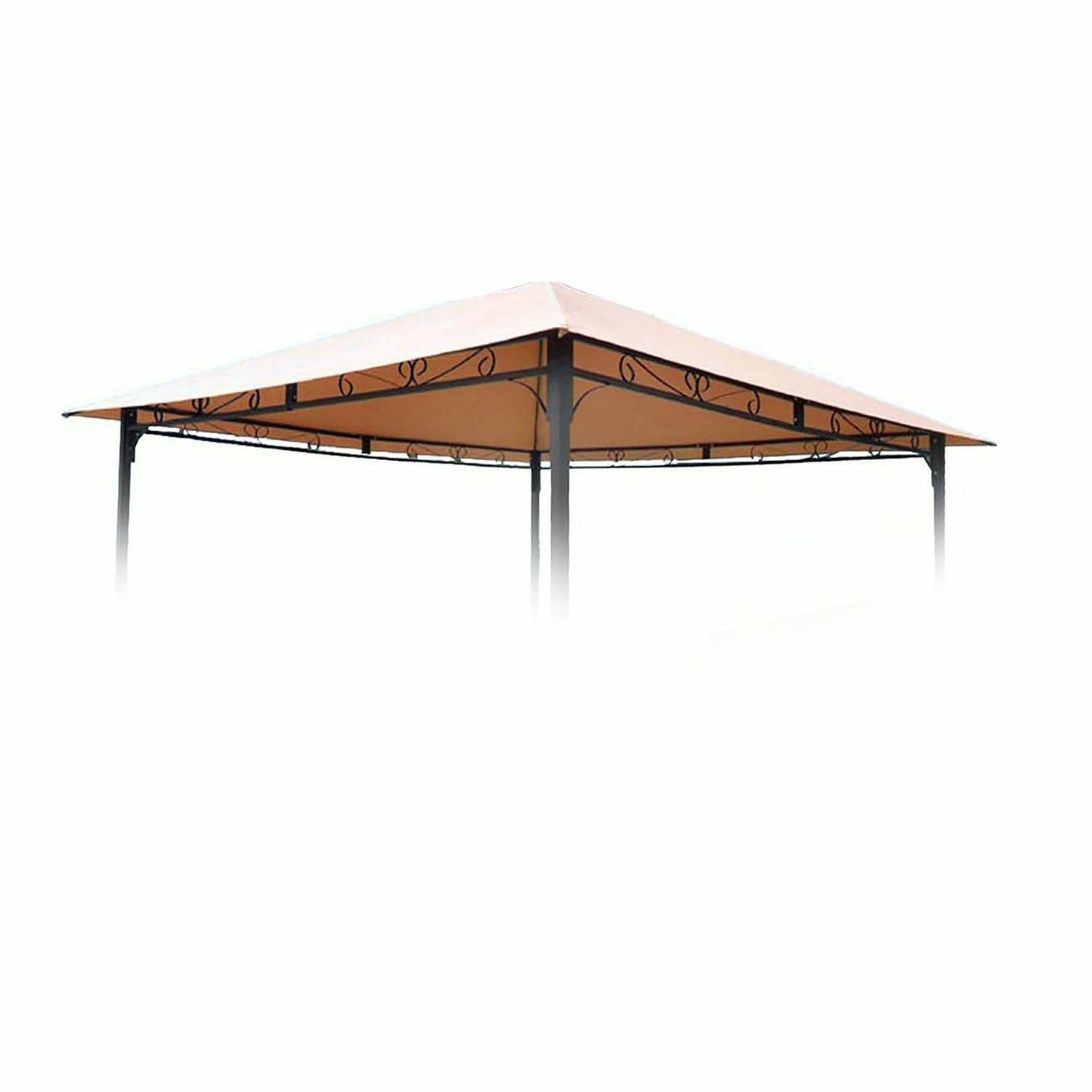 VESTIAMO CASA - Telo camel di ricambio per gazebo mod. 800414 - 3x3 metri