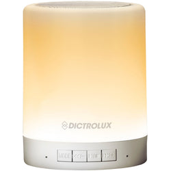 DICTROLUX - Lampada Led touch con speaker integrato