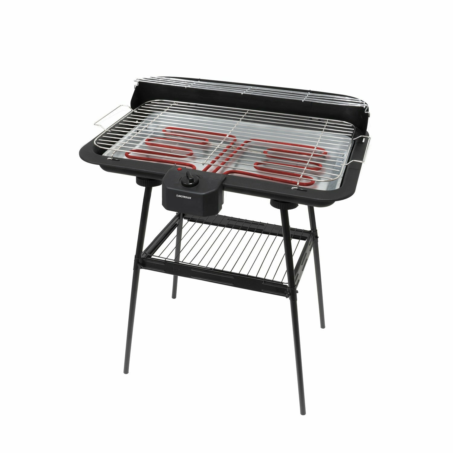 DICTROLUX - Barbecue Elettrico con Stand 2in1 2200 Watt