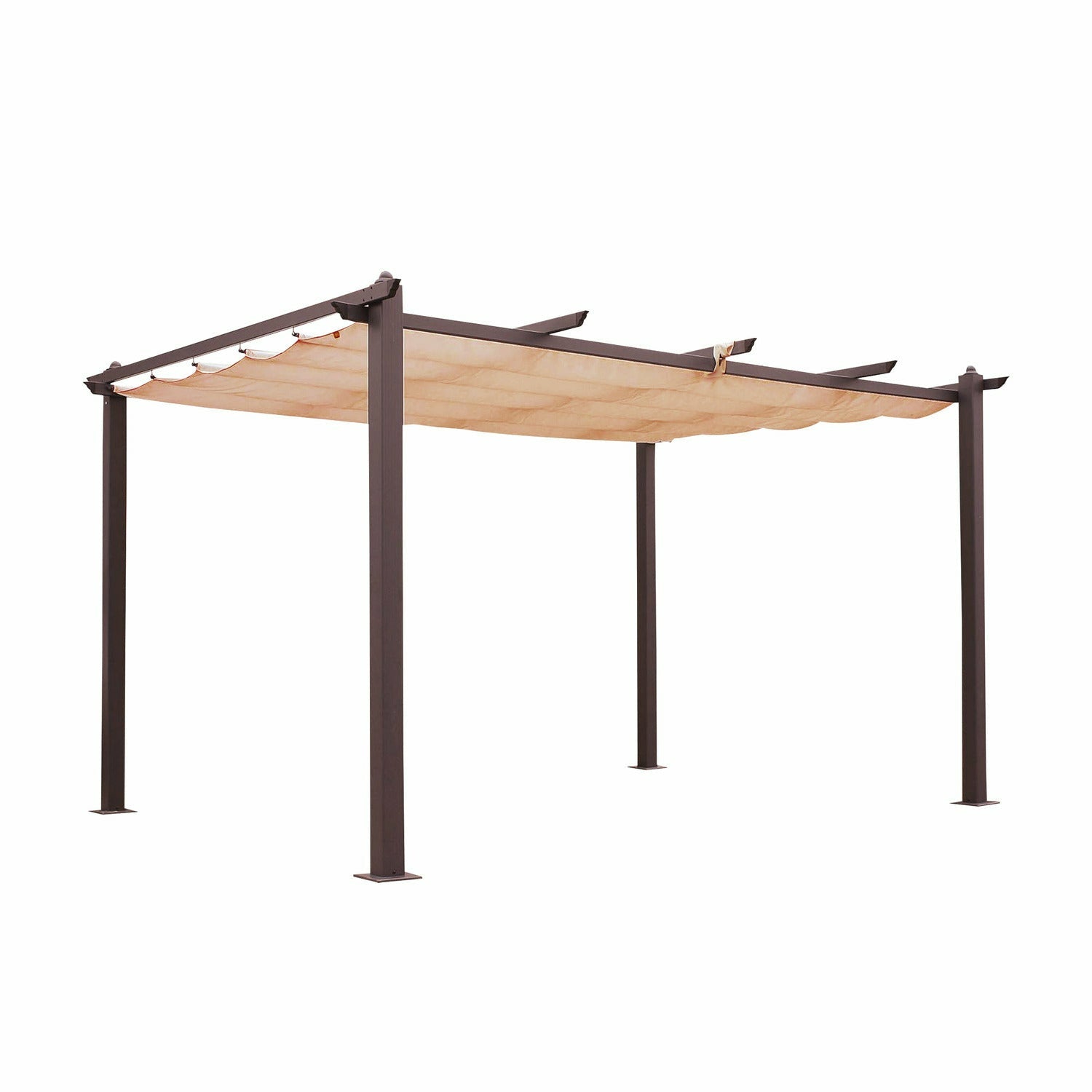 VESTIAMO CASA GIARDINO - Gazebo Pergola Telo Camel 3x4 metri