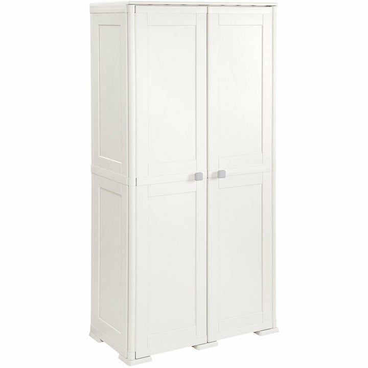 TONTARELLI - Armadio Simplex 2 ante color panna - h164x79x43 cm