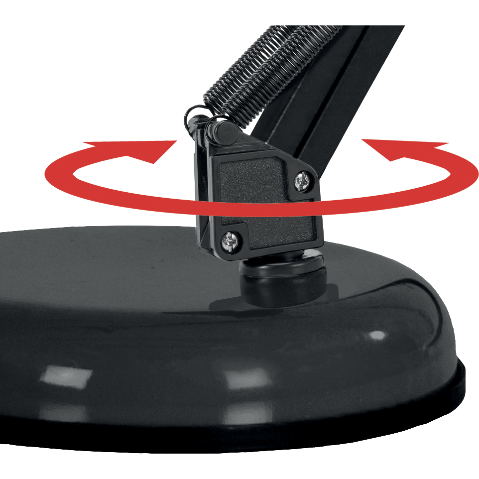 DICTROLUX - Lampada da scrivania snodabile - h60cm