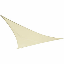 VESTIAMO CASA - Telo ombreggiante triangolare Ecru - 3x3x3 metri