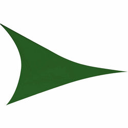 VESTIAMO CASA - Telo ombreggiante triangolare Verde 3,6x3,6x3,6 metri