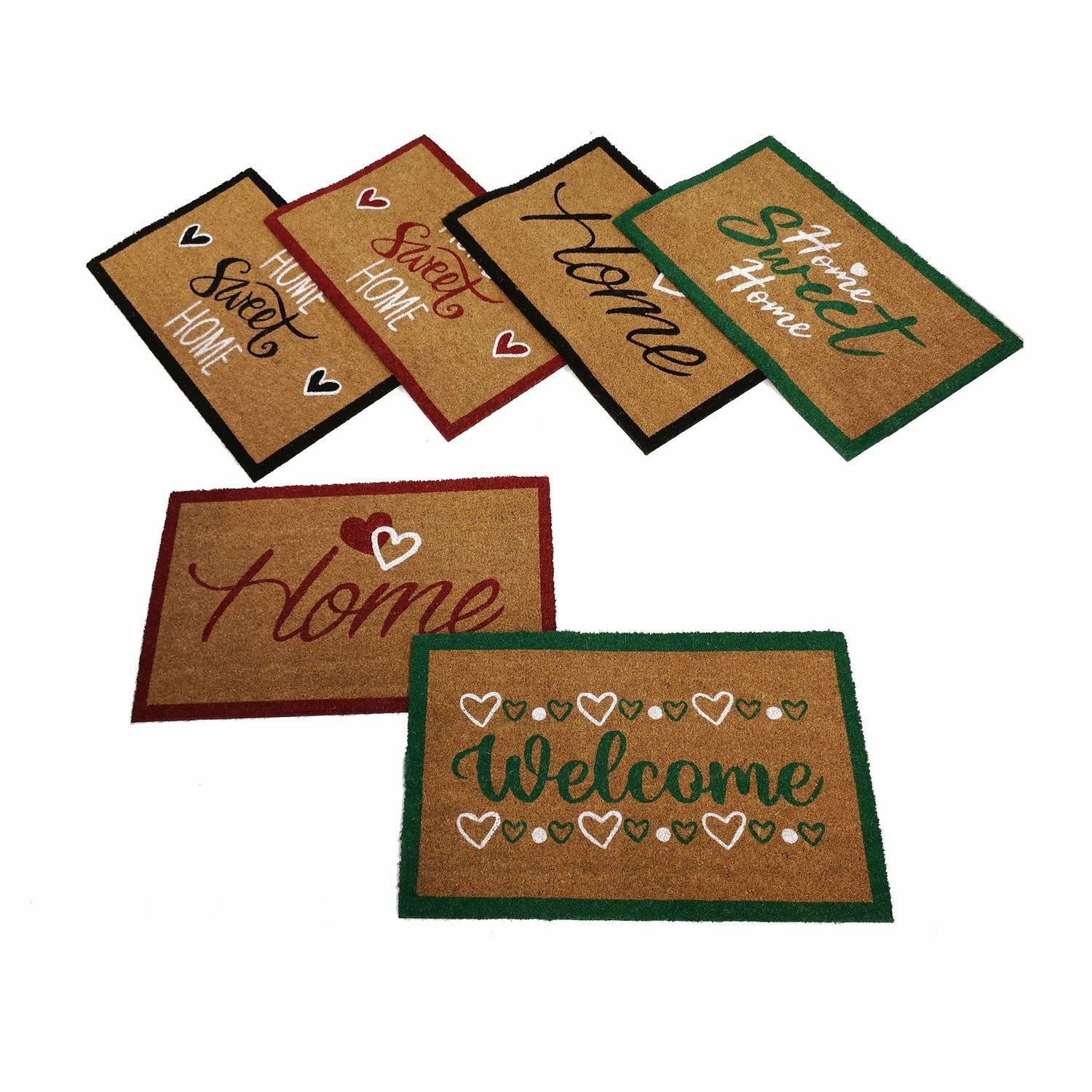 VESTIAMO CASA - Zerbino Rettangolare Home Sweet Home 45x75 cm