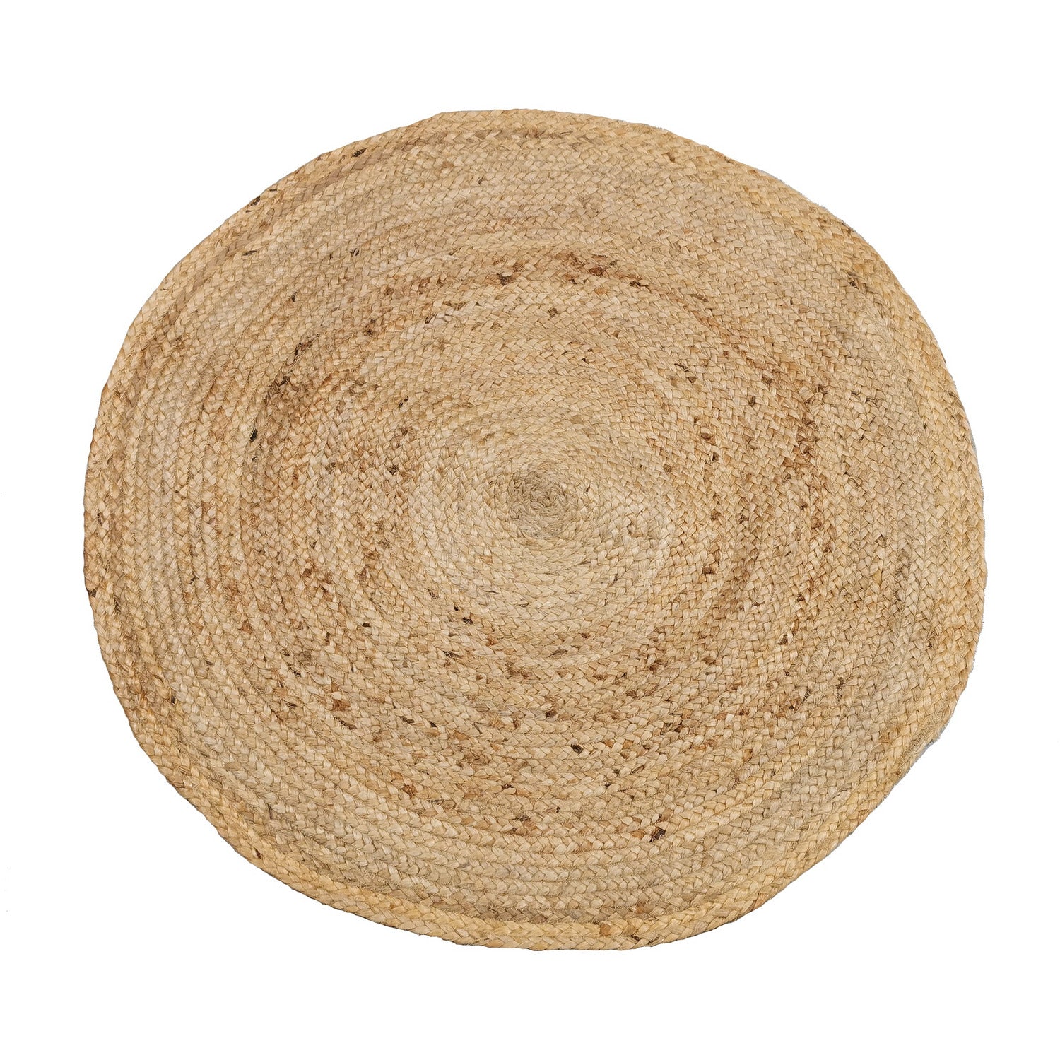 VESTIAMO CASA - Tappeto rotondo in juta naturale diametro 90 cm