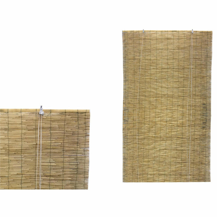 VESTIAMO CASA GIARDINO - Tapparella Tenda in listelli bamboo Naturale con carrucola h300x150 cm