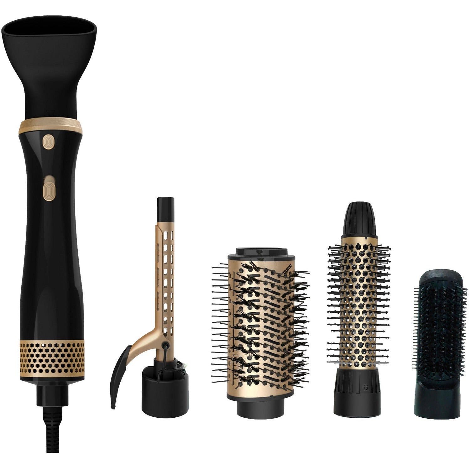 DICTROLUX - Spazzola modellante ad aria calda 6 in 1 Hair Multi Styling 700 Watt