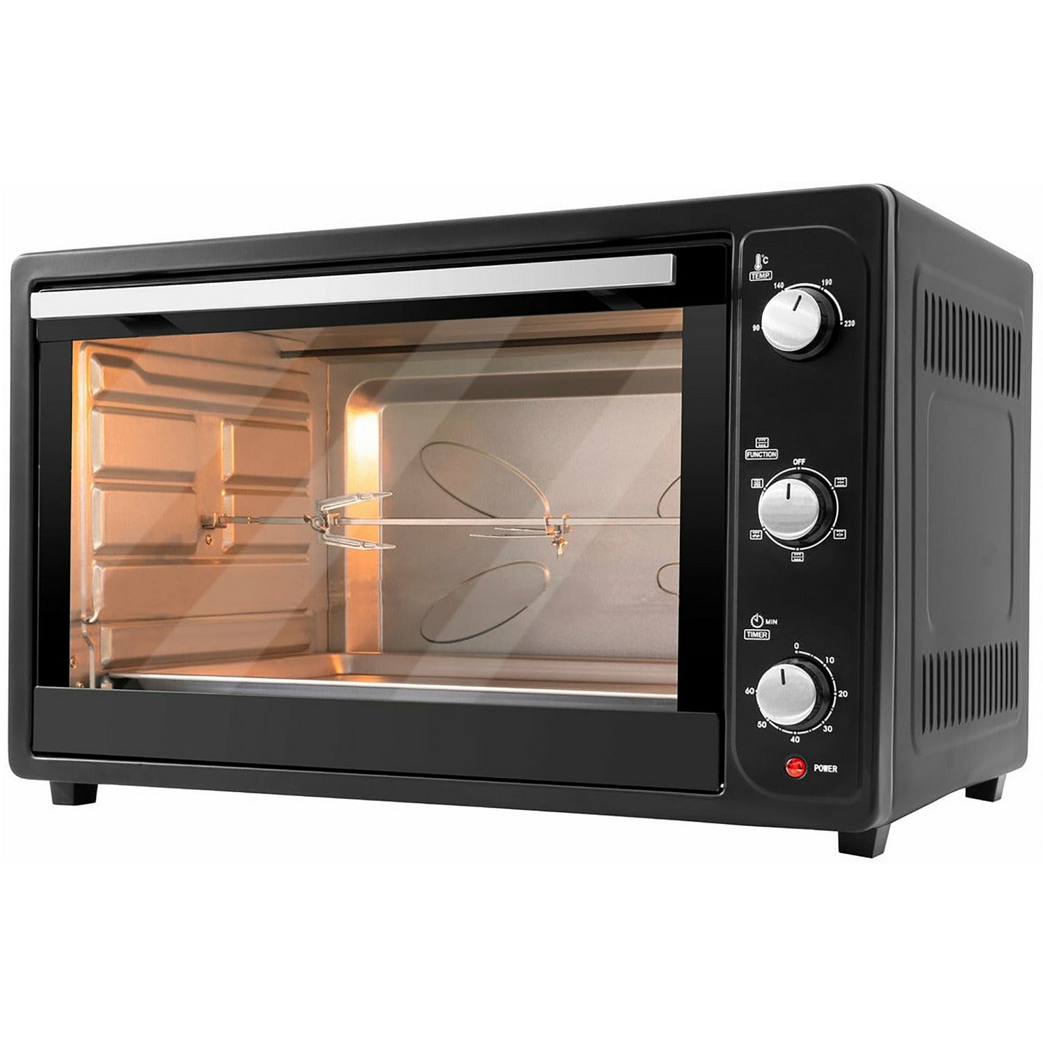 TropicalLife LUCKYEAH Doppio Guanto Da Forno In Alpaca Resistente Al Calore 250°C - 88,9 Cm, Trapuntato