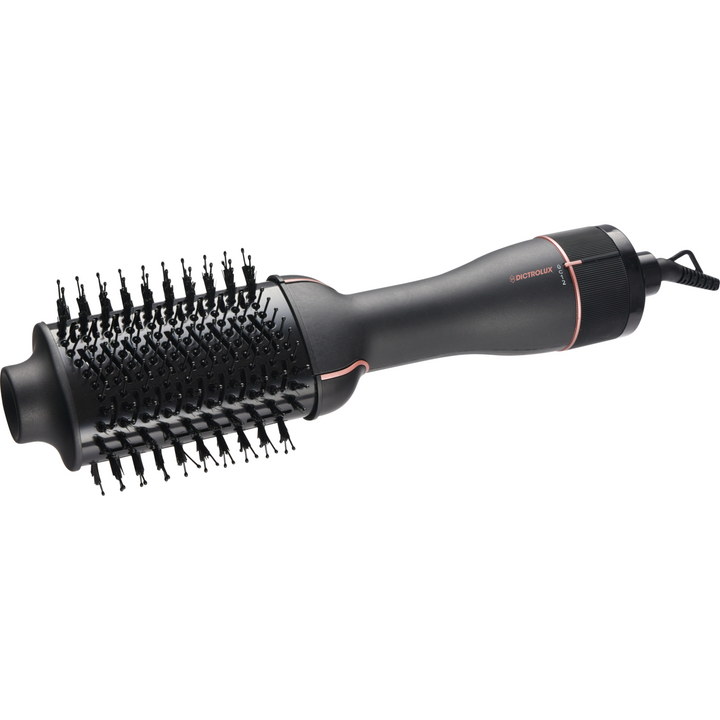 DICTROLUX - Spazzola per capelli 2in1 ad aria calda Gold Sublime 1200 Watt