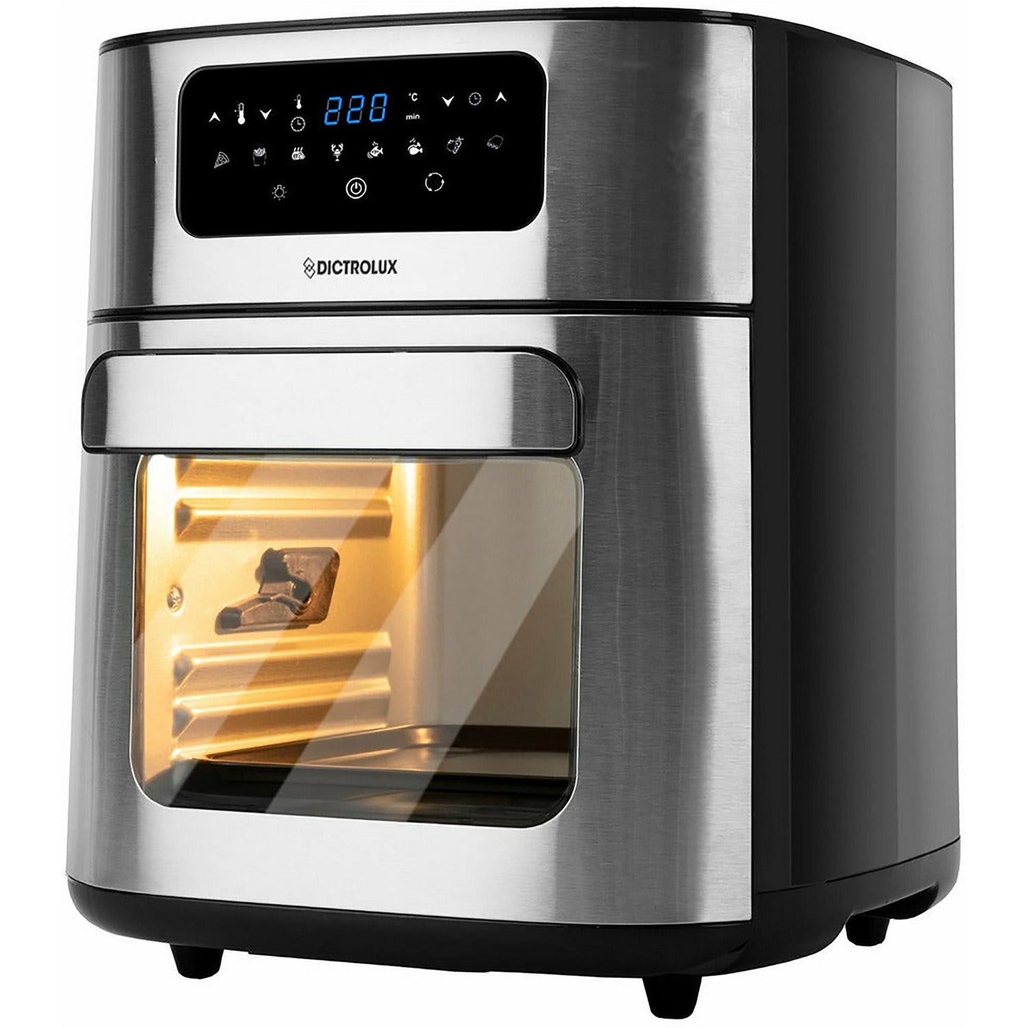 DICTROLUX - Forno Friggitrice ad aria Major Fry 10 litri 1700 Watt