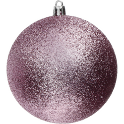 VESTIAMO CASA GRAN NATALE - Palla di Natale rosa mix diametro 15cm