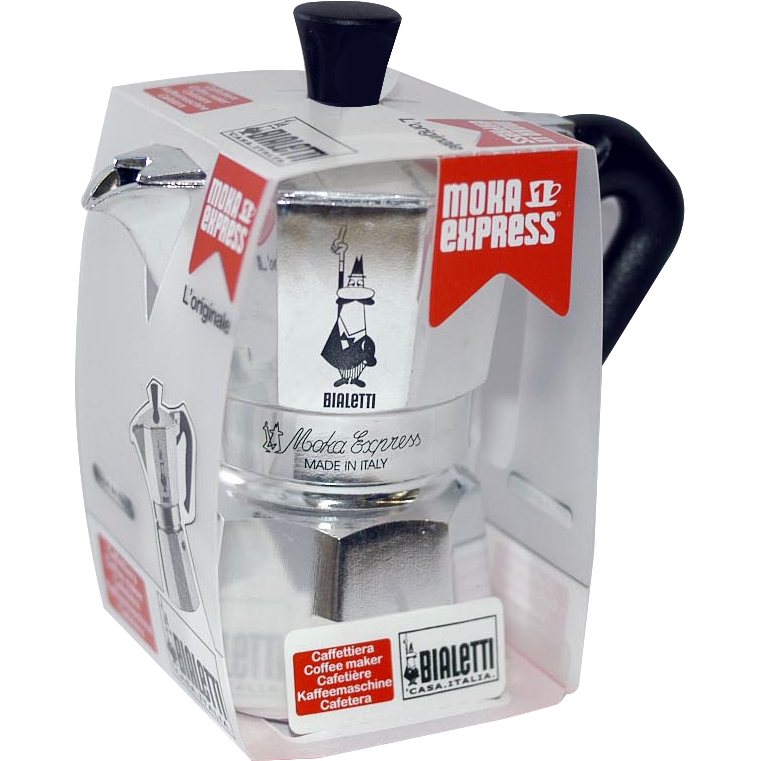 BIALETTI - Caffettiera Moka Express 1 tazza