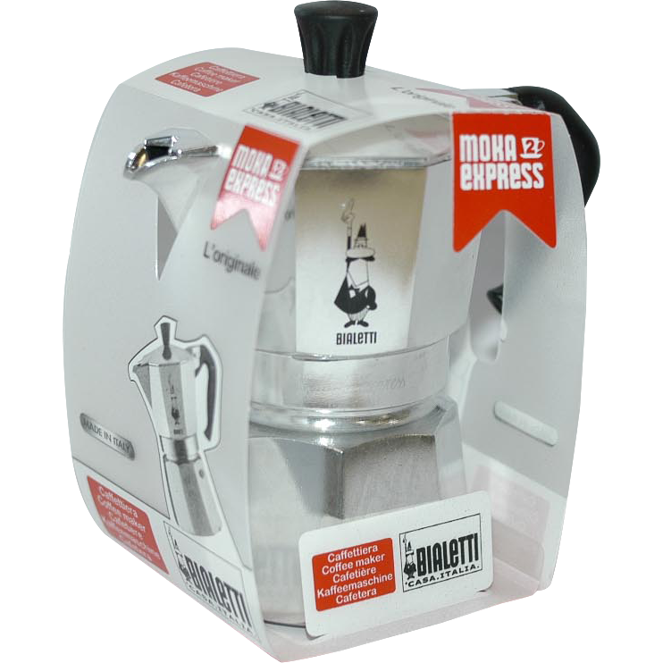 BIALETTI - Caffettiera Moka Express 2 tazze