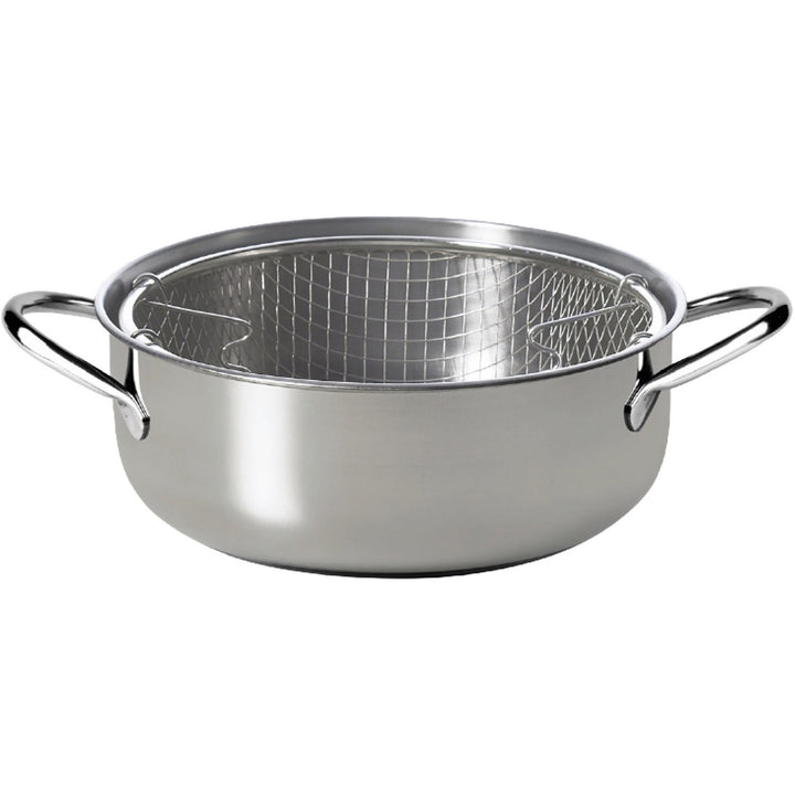 GUSTO CASA - Friggitrice in acciaio inox Linea Iside - diametro 24 cm