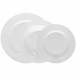 TOGNANA - Servizio di piatti linea Polis Circles 18 pezzi in porcellana